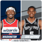 Washington Wizards Vs. San Antonio Spurs Pre Game GIF - Nba Basketball Nba 2021 GIFs