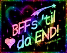 Bffs Till The End GIF - Bffs Till The End Neon GIFs
