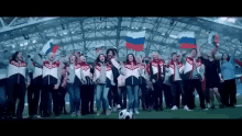 russia is the champion cheering world cup russia