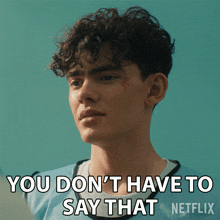 You Don'T Have To Say That Charlie Spring GIF - You Don'T Have To Say That Charlie Spring Heartstopper GIFs