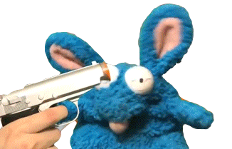 Stuffed Toy Ricky Berwick Sticker - Stuffed Toy Ricky Berwick Blue Rat Stickers