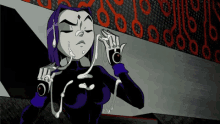 Raven Frosting GIF - Raven Frosting Teen Titans GIFs