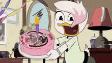 lena sabrewing ducktales ducktales2017 cake friendship cake