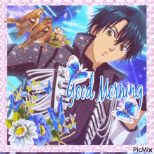 Good Morning Ryoma Echizen GIF - Good Morning Ryoma Echizen Prince Of Tennis GIFs
