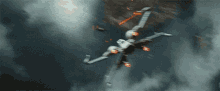 X Wing Flying GIF - X Wing Flying GIFs