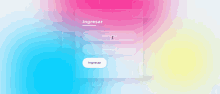 a pink and blue sign that says ingresar on top