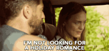 Im Not Looking For A Holiday Romance Laura Haddock GIF - Im Not Looking For A Holiday Romance Laura Haddock Zoe Walker GIFs