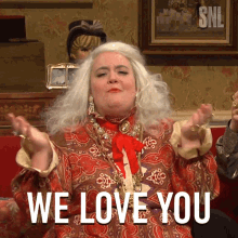 We Love You Aidy Bryant GIF - We Love You Aidy Bryant Snl GIFs