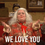 We Love You Aidy Bryant GIF - We Love You Aidy Bryant Snl GIFs