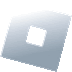 a gray square with a white square in the middle of it .