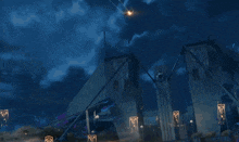 a video game scene with chinese writing on the bottom right