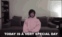 Today Is A Very Special Day Tim Henson GIF - Today Is A Very Special Day Tim Henson Today Is An Important Day GIFs