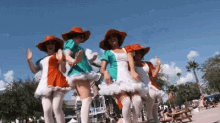 Girls Costumes GIF - Girls Costumes Blowing Kisses GIFs