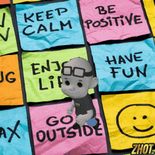 Positive Vibes Stay Positive GIF