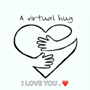 Heartbeat Hug GIF - Heartbeat Hug Virtual GIFs