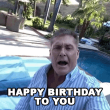 Happy Birthday To You David Hasselhoff GIF - Happy Birthday To You David Hasselhoff Cameo GIFs