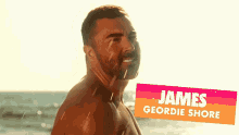taking a pose james tindale all star shore s1e1 smirking