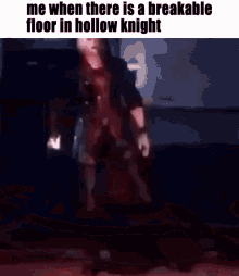 Hollow Knight Breakable Floor GIF - Hollow Knight Breakable Floor Nero GIFs