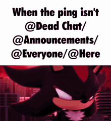ping when