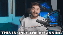 This Is Only The Beginning Ignace Aleya GIF - This Is Only The Beginning Ignace Aleya Were Just Started GIFs
