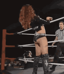 maria kanellis dancing sexy butt wrestling