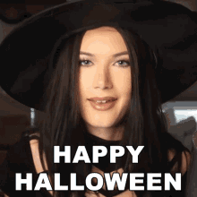 Happy Halloween Sabrina Vaz GIF - Happy Halloween Sabrina Vaz Spooky GIFs