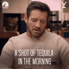 A Shot Of Tequila In The Morning Ryan GIF