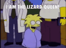 Lisa Im The Lizard Queen GIF