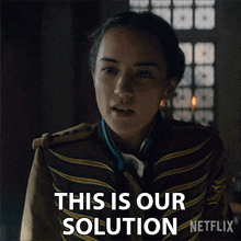 This Is Our Solution Alina Starkov GIF - This Is Our Solution Alina Starkov Shadow And Bone GIFs