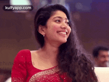 laughing saipallavi stage program happy face sirithal