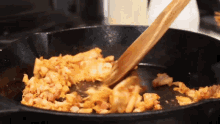 Frying Lovefoodmore With Joshua Walbolt GIF - Frying Lovefoodmore With Joshua Walbolt Stirring GIFs