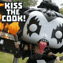 kiss cook gene simmons kiss the cook grilling