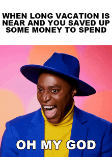 When Vacation Is Near And You Saved Up Some Money To Spend GIF