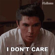 I Dont Care Ritchie Valens GIF - I Dont Care Ritchie Valens La Bamba GIFs