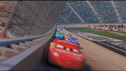 Lightning mcqueen discount supporter gif