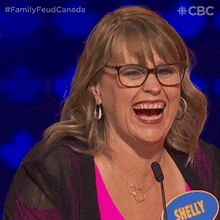 Laughing Family Feud Canada GIF - Laughing Family Feud Canada Chuckling GIFs
