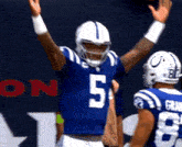 Anthony Richardson Indianapolis Colts GIF - Anthony Richardson Indianapolis Colts Touchdown GIFs