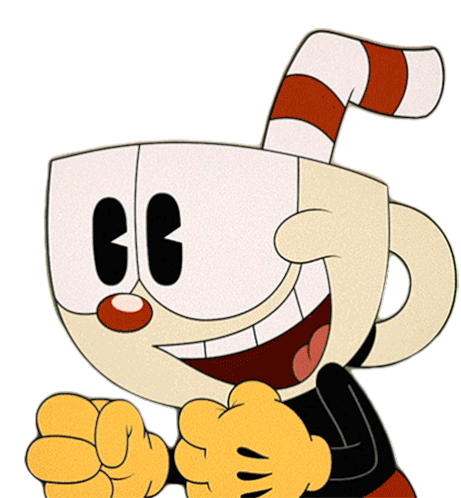 Oh Man Cuphead Sticker - Oh Man Cuphead The Cuphead Show Stickers