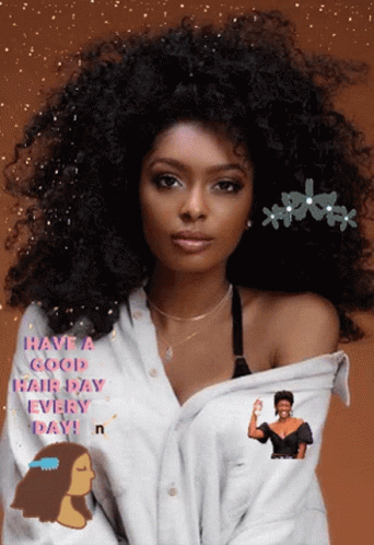 Curly Hair GIF - Curly Hair - Discover & Share GIFs