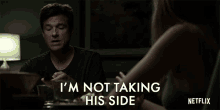 Im Not Taking His Side Im Not Doing It GIF - Im Not Taking His Side Im Not Doing It No Thanks GIFs
