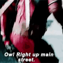 Deadpool Right Up GIF - Deadpool Right Up Main Street GIFs