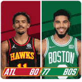 Atlanta Hawks (80) Vs. Boston Celtics (77) Third-fourth Period Break GIF - Nba Basketball Nba 2021 GIFs