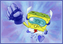 Fist Spongebob GIF
