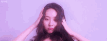 Krystal Jung Pretty GIF - Krystal Jung Pretty Messy Hair GIFs