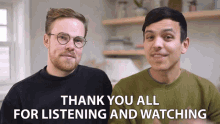 Thank You All For Listening And Watching Gregory Brown GIF