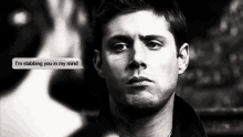 Stabbing You Supernatural GIF - Stabbing You Supernatural Dean Winchester GIFs