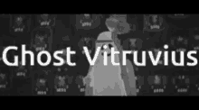 Black And White Ghost Vitruvius GIF - Black And White Ghost Vitruvius Lego Movie GIFs