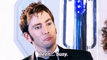 Doctor Who Busy GIF - Doctor Who Busy Work GIFs