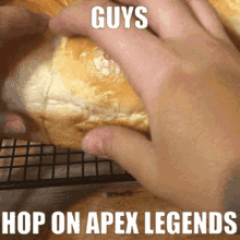 Hop On Apex Legends Loaf Squad GIF - Hop On Apex Legends Apex Legends Loaf Squad GIFs