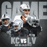 Las Vegas Raiders Vs. Kansas City Chiefs Pre Game GIF - Nfl National Football League Football League GIFs